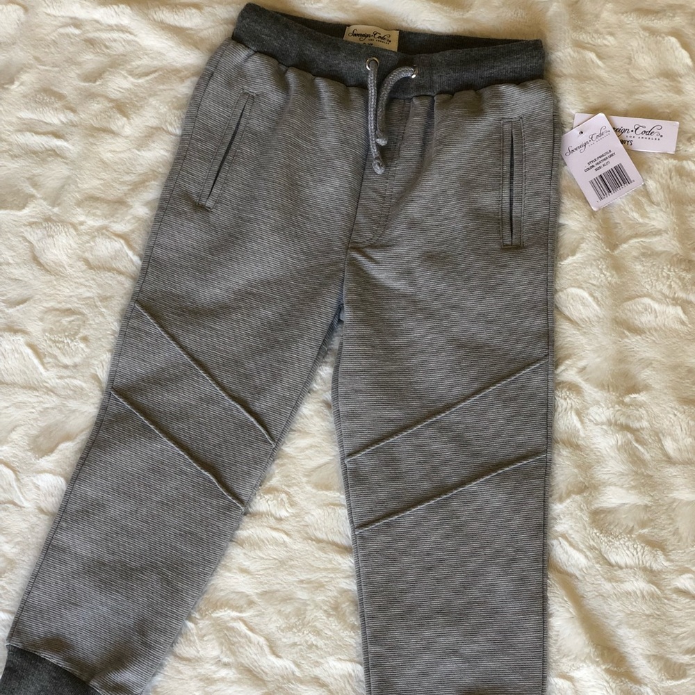 BNWT!! Boys grey Sovereign Code pants size 7!!
